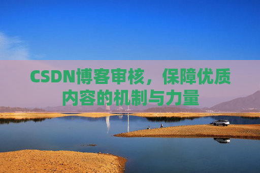 CSDN博客审核,保障优质内容的机制与力量